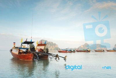 Thai  Boat Stock Photo