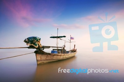 Thai Boat Stock Photo