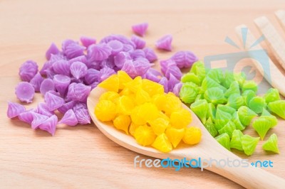 Thai Dessert Stock Photo