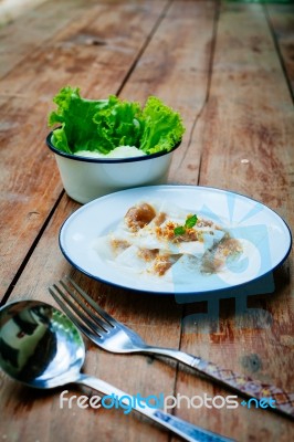 Thai Dessert Stock Photo