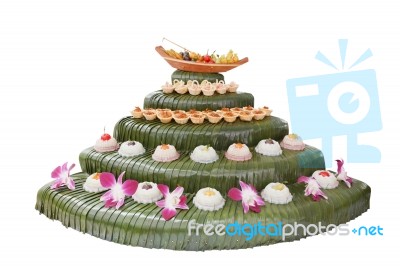 Thai Desserts Stock Photo