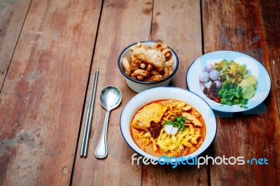 Thai Food (northern Thai) Stock Photo