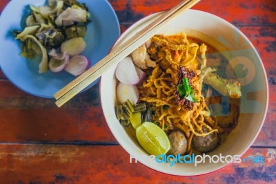 Thai Food Northern Thai Stock Photo