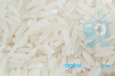 Thai Jasmine Rice Stock Photo