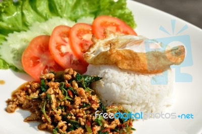 Thai Spicy Food Stock Photo