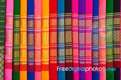 Thai Style Clothes Stock Photo