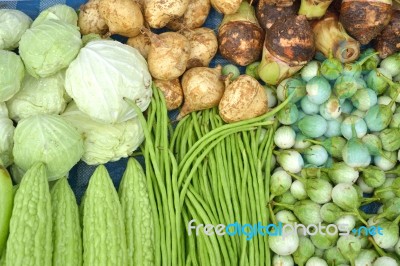 Thai Vegetable Stock Photo