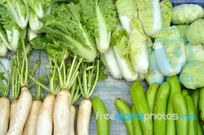 Thai Vegetable Stock Photo