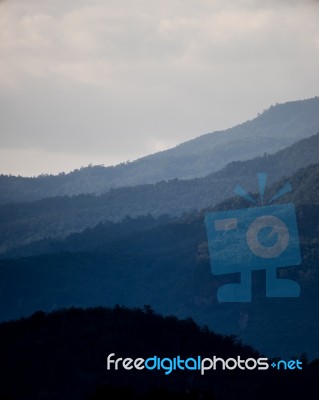 Thailand Mountain Stock Photo