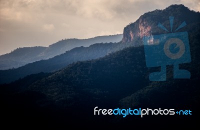 Thailand Mountain Stock Photo