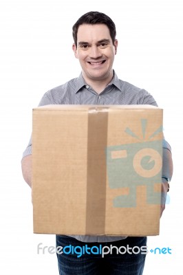 Thanks For The Safe Delivery Stock Photo