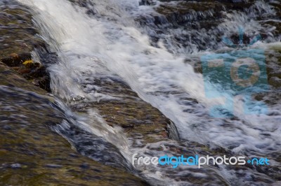 The Background With The Water Movement Stock Photo