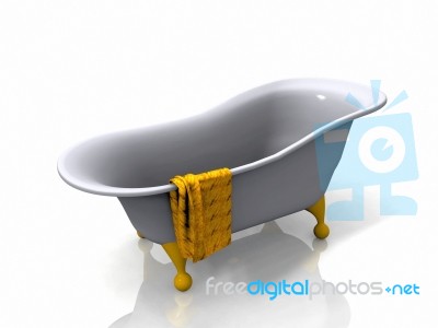 The Bathtub Stock Image