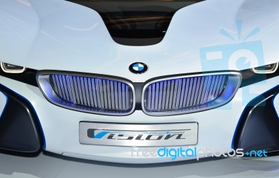 The Bmw Vision Efficientdynamics Vehicle Stock Photo