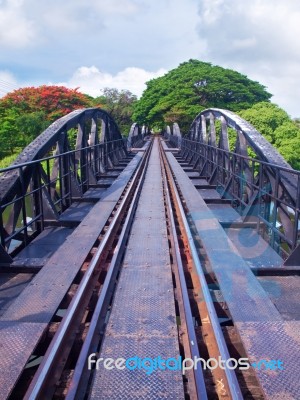 The Bridge Of River Kwai Stock Photo