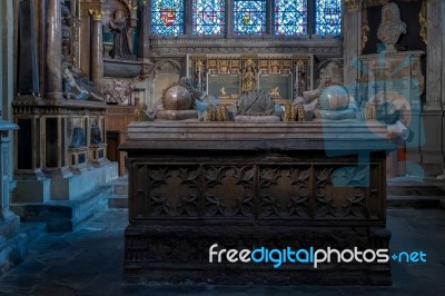 The Buffs Chapel In Canterbury Cathedral Stock Photo