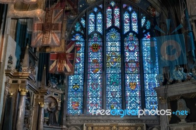 The Buffs Chapel In Canterbury Cathedral Stock Photo