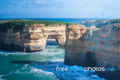 The Cliff Stock Photo