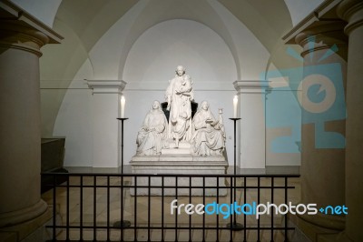 The Crypt Of The Cathedral In Berlin Stock Photo