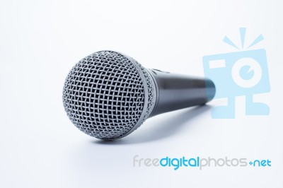 The Dynamic Microphone Stock Photo