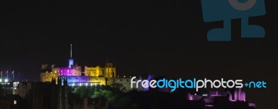 The Edinburgh Castle Stock Photo