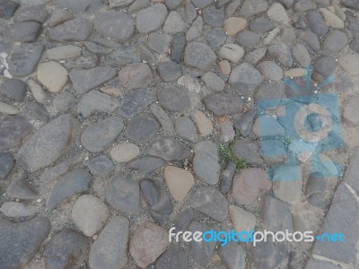 The Eleventh Century Castle On The Volcanic Mountain, Architecture And Elements  Stock Photo