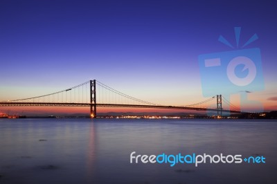 The Forth Road Bridge In Edinburgh Stock Photo