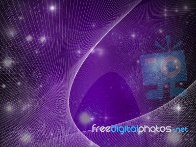 The Galaxy Background Stock Image