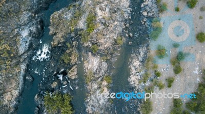 The Gorge River In Heifer Station Stock Photo