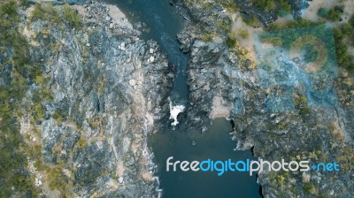 The Gorge River In Heifer Station Stock Photo