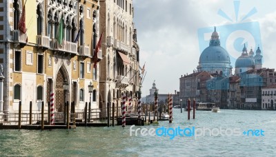 The Grand Canal Of Venice Stock Photo