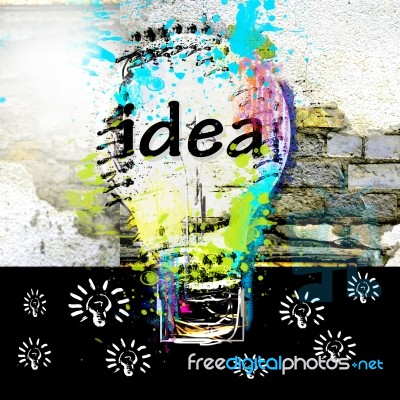 The Great Idea Stock Image