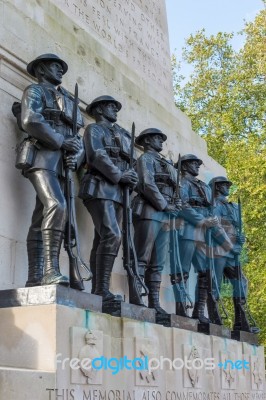 The Guards Memorial In London Stock Photo