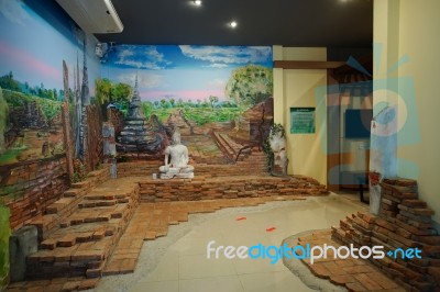 The Historical Museum Of Bang Rachan Fort Heroes Stock Photo