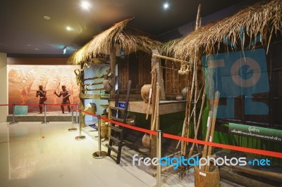 The Historical Museum Of Bang Rachan Fort Heroes Stock Photo