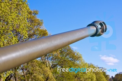 The L118 Light Gun Stock Photo