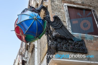 The Maforio Dragon In Venice Stock Photo