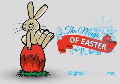 The Magic Of Easter Stock Image