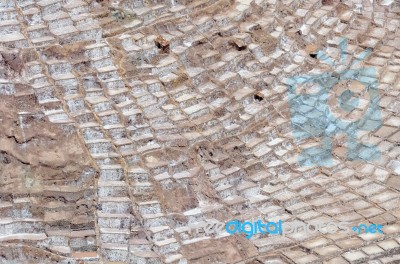 The Maras Saline Stock Photo