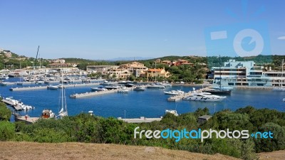 The Marina At Porto Cervo Stock Photo