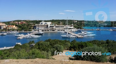 The Marina At Porto Cervo Stock Photo