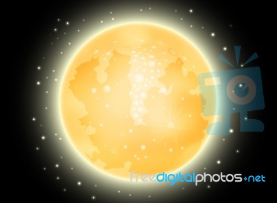 The Moon Stock Image