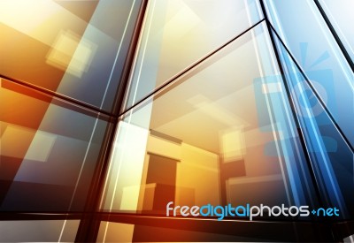 The Office Building Stock Image