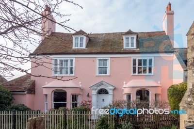 The Old Vicarage In Rye East Sussex Stock Photo