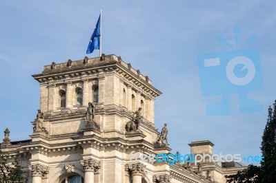 The Reichstag In Berlin Stock Photo