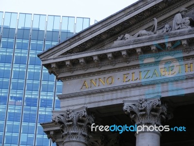 The Royal Exchange Stock Photo