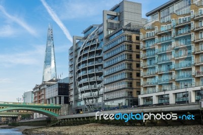 The Shard Andother Buildings In London Stock Photo