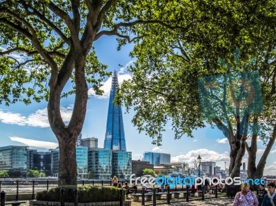 The Shard Building In London Stock Photo