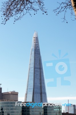 The Shard Building In London Stock Photo