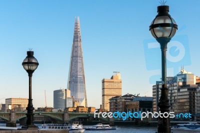 The Shard In London Stock Photo